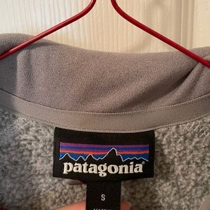 Patagonia grey fleece